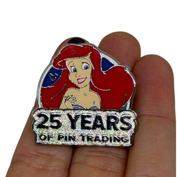 WDW Ariel 25 Years of Pin Trading Hidden Disney Parks 2025 Little Mermaid Pin - Picture 1 of 6
